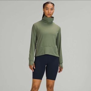 Lululemon Ready To Rulu Pullover - Green Twill